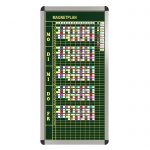 Klassen-Plantafel,  8 Stunden Mo-Fr, für 10 Klassen, 103x57 cm, 